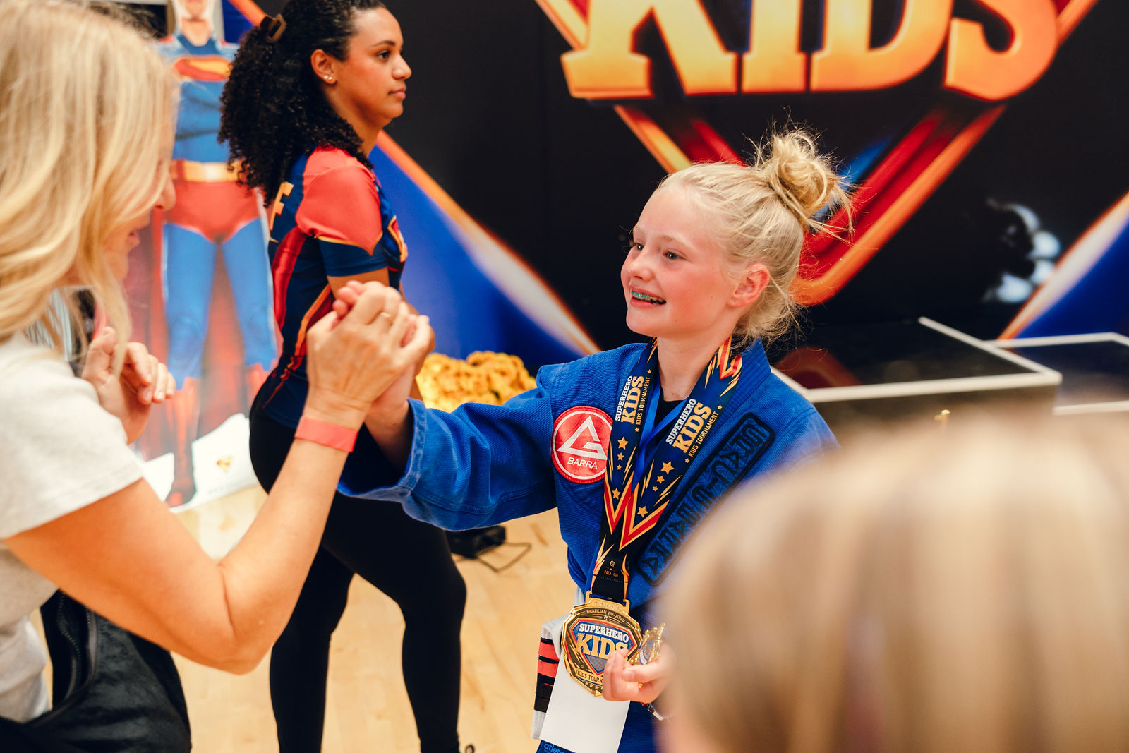 Pure joy — Superhero Kids BJJ championship